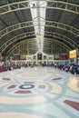 Passenger wait for travel in Train station Bangkok Thailand