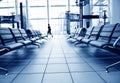 Passengers in airport Royalty Free Stock Photo