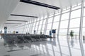 Passengers can seen waiting their flight in the Noi Bai International Airport,Vietnam. Royalty Free Stock Photo