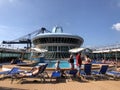 Passengers on board the Luxury cruise ship before the COVID-19 crisis.