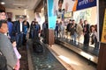 Passengers receive their baggage at the airport Sucre