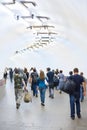 Passengers in St. Petersburg metro Royalty Free Stock Photo