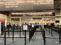 TSA Security Screening at Milwaukee Airport