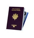 Passeport and identity card Royalty Free Stock Photo