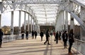 The Passerelle Debilly - Paris Royalty Free Stock Photo