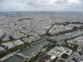 Passerelle Debily Pont de lÃÂ´Alma Seine River Pari