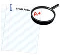 Passing credit report