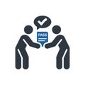 Passing Document Approval Icon