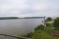 Passing by the Fetesti bridge over Danube river