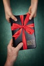 Passing the Holy Bible to the next generation Royalty Free Stock Photo