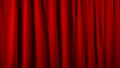 Red Theater Curtain Moving Shot