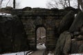 Passing thorugh Ramble Stone Arch