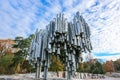 Passio Musicae - Jean Sibelius monument in Helsinki, Finland Royalty Free Stock Photo