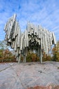 Passio Musicae - Jean Sibelius monument in Helsinki, Finland Royalty Free Stock Photo