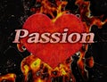 Passion Concept Background Illustration Royalty Free Stock Photo