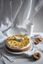 Passion fruit cake Royalty Free Stock Photo
