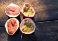 Passion fruit and figs
