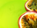 Passion fruit - Passiflora - Maracuja Royalty Free Stock Photo