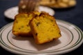 Passion fruit pound cake. Delicious dessert