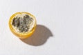 passion fruit on white background - Passiflora ligularis