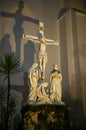 Passion of Jesus Display at Church of Saints Peter and Paul, Singapore Royalty Free Stock Photo