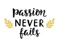 Passion Never Fails poster