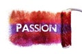 The passion word painting