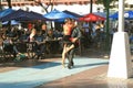 Passionate Argentine Tango Dance at Plaza Dorrego Square in San Telmo Neighborhood, Buenos Aires, Argentina