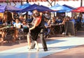 Passionate Argentine Tango Dance at Plaza Dorrego Square in San Telmo Neighborhood, Buenos Aires, Argentina