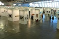 Passionate collectors and emerging artists meet at the international contemporary art fair `Artissima` Turin Italy