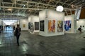 Passionate collectors and emerging artists meet at the international contemporary art fair `Artissima` Turin Italy