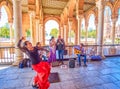 The passionate flamenco dance in Seville, Spain Royalty Free Stock Photo