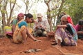 Passionate with his research hobby at senior age