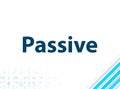 Passive Modern Flat Design Blue Abstract Background
