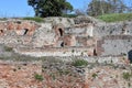 Passo di Mirabella - Particolare dei ruderi delle terme di Aeclanum