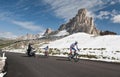 Passo Giau (ITALY) JUNE 30: Marathon du Dolomities Race