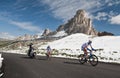 Passo Giau (ITALY) JUNE 30: Marathon du Dolomities Race