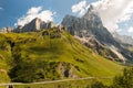 Passo Rolle, Dolomites, Alps, Italy Royalty Free Stock Photo