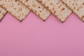 Passover background mock up Matzah texture flat lay pesach Jewish holiday Nisan