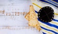 Passover jewish pesah holiday matza Haggadah a unleavened bread