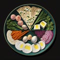 Passover Seder Plate 1 (AI Generated)