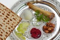 Passover Seder Plate Royalty Free Stock Photo