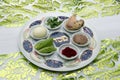 Passover Seder plate