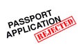 Passport Application Rejected