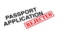 Passport Application Rejected