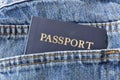 Passport in Blue Jeans Pocket