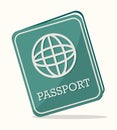 Passport,design, vector illustration.