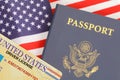 Passport License Flag Royalty Free Stock Photo