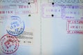 Passport pages Royalty Free Stock Photo