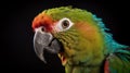 Passport Photo Of Parrot: Capturing The Perfect Shot With A 50mm Lens